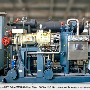 Process Chilling Plants - Semi Hermetic Screw Compressors